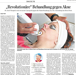 Artikel: Revolutionäre Behandlung gegen Akne